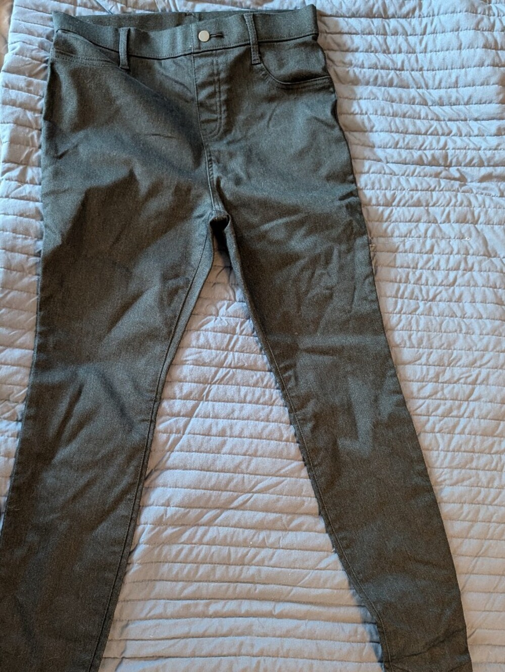 Time and Tru Dark Olive Skinny Ponte Pants